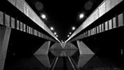 mirrored bridge